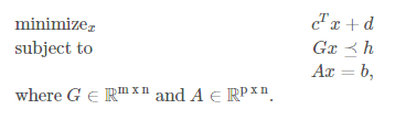 Convex Optimization & Quadratic Programming - Strutive07 블로그